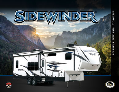 2018 KZ RV Sidewinder Fifth Wheel Toy Haulers Brochure