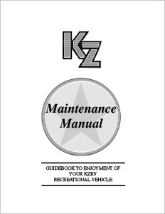 2017 KZ RV Maintenance Manual