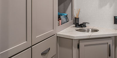 2024 KZ RV Connect C282FKK Travel Trailer Bathroom Cabinets