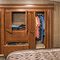 2016 KZ RV Durango 1500 D259RDD Fifth Wheel Bedroom Cabinets