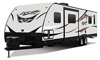 2016 KZ RV MXT MXT3030 Travel Trailer Toy Hauler Exterior