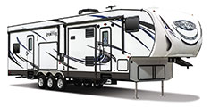 2016 KZ RV Sportsmen Sportster 355TH12 Fifth Wheel Toy Hauler Exterior