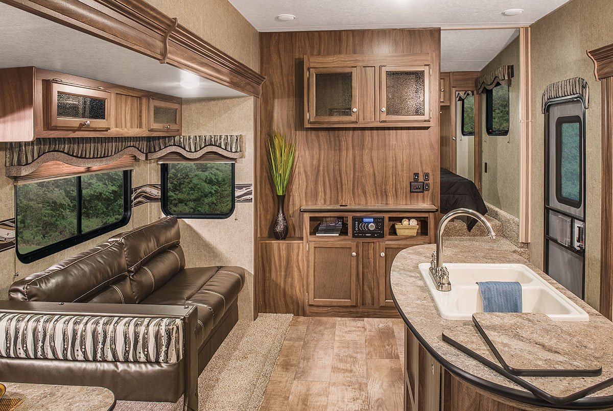 2016 Sportsmen Sportster 355TH12 Fifth Wheel Toy Hauler | KZ RV