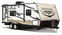 2016 KZ RV Sportsmen S241RKS Travel Trailer Exterior