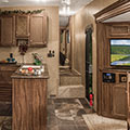 2016 KZ RV Sportsmen S295RL Fifth Wheel Kitchen