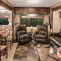 2016 KZ RV Sportsmen S295RL Fifth Wheel Living Room