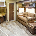 2016 KZ RV Sportsmen S325BHK Fifth Wheel Living Room
