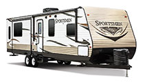 2016 KZ RV Sportsmen S330IK Travel Trailer Exterior