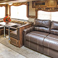 2016 KZ RV Sportsmen S331BHK Travel Trailer Sofa