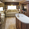 2016 KZ RV Sportsmen S335IK Fifth Wheel Living Room