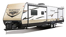 2016 KZ RV Sportsmen S363FL Travel Trailer Exterior