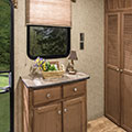 2016 KZ RV Sportsmen S363FL Travel Trailer Bedroom Cabinets