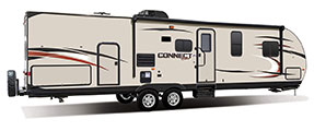 2016 KZ RV Spree Connect C326BHS Travel Trailer Exterior