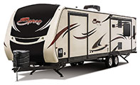 2016 KZ RV Spree 320BS Travel Trailer Exterior