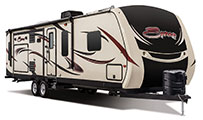 2016 KZ RV Spree 328IK Travel Trailer Exterior