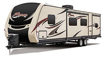 2016 KZ RV Spree 329IK Travel Trailer Exterior