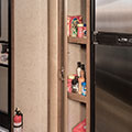 2016 KZ RV Spree 337RES Travel Trailer Refrigerator and Pantry