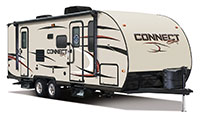 2017 KZ RV Spree Connect C231BHS Travel Trailer Exterior