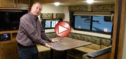 View video of the 2016 KZ Spree Connect C231BHS travel trailer interior features