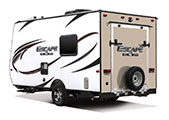 2017 KZ RV Escape E140TH Travel Trailer Toy Hauler Exterior