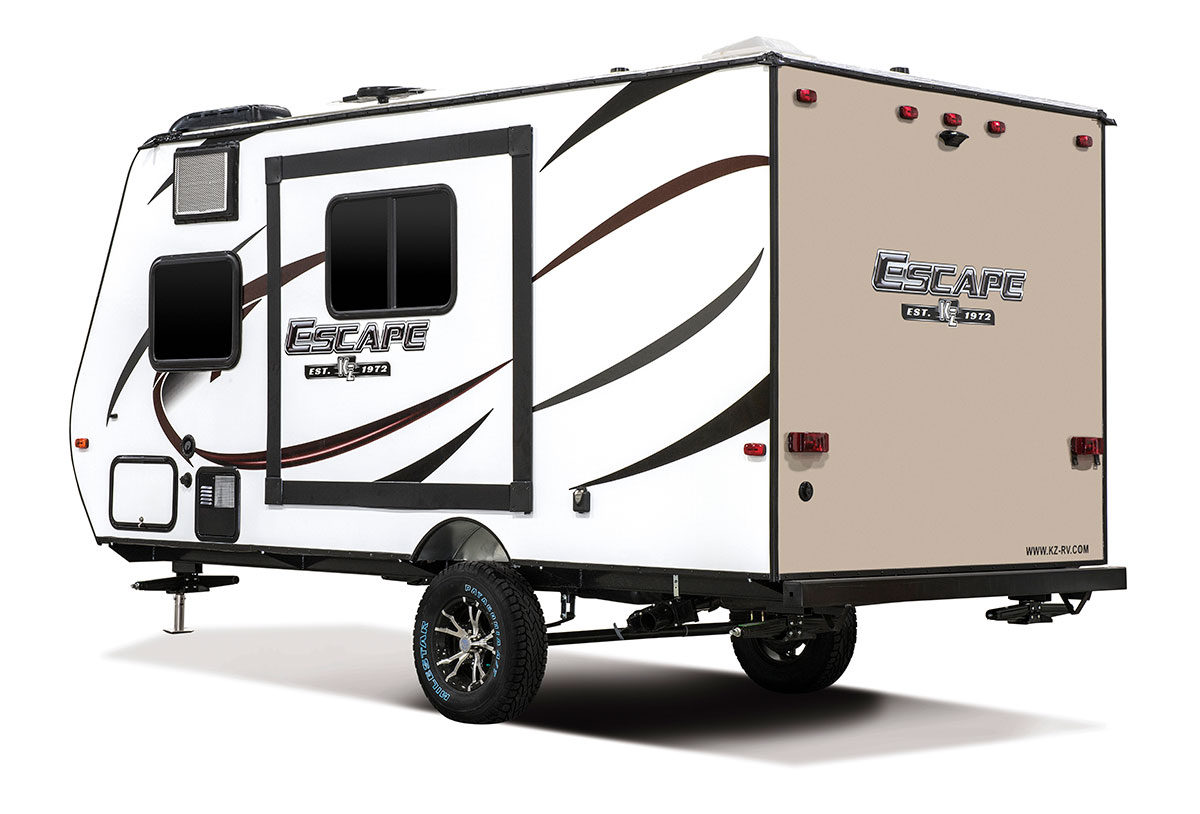 2017 Escape E161RB Ultra Lightweight Travel Trailer | KZ RV