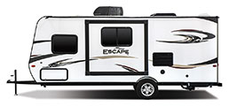 2017 KZ RV Escape E196S Travel Trailer Exterior