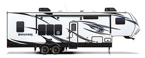 2017 KZ RV Sidewinder 3214DK Fifth Wheel Toy Hauler Exterior