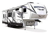 2017 KZ RV Sidewinder 3511DK Fifth Wheel Toy Hauler Exterior