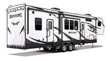 2017 KZ RV Sidewinder 3511DK Fifth Wheel Toy Hauler Exterior