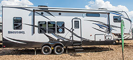 2017 KZ RV Sidewinder 3511DK Fifth Wheel Toy Hauler Exterior