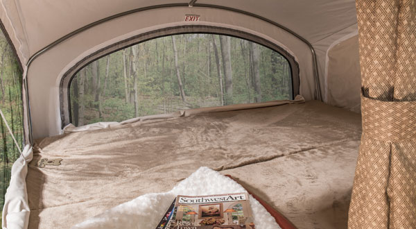 2017 KZ RV Sportsmen Classic 150RBT Travel Trailer Expandable Foldout Bunkend Tent Bed
