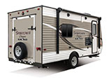 2017 KZ RV Sportsmen Classic 160TH Travel Trailer Toy Hauler Exterior