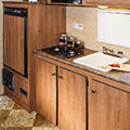 2017 KZ RV Sportsmen Classic 190 Travel Trailer Kitchen