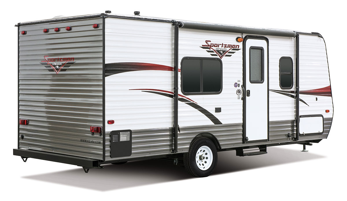 2017 Sportsmen Classic 180QB Ultra Lightweight Travel Trailer | KZ RV