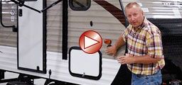 View video of the 2017 KZ Sportsmen Classic 181BH travel trailer exterior features