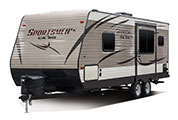 2017 KZ RV Sportsmen 231RKLE Travel Trailer Exterior