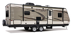 2017 KZ RV Sportsmen LE 241RLLE Travel Trailer Exterior