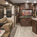 2017 KZ RV Sportsmen 323BHK Travel Trailer Entertainment Center