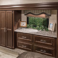 2017 KZ RV Sportsmen 344BH Fifth Wheel Bedroom Closet