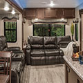 2017 KZ RV Sportsmen 344BH Fifth Wheel Living Room