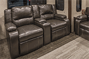 2017 KZ RV Sportsmen 344BH Fifth Wheel Theater Seating