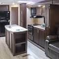 2017 KZ RV Sportsmen 363FL Travel Trailer Kitchen