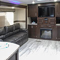 2017 KZ RV Sportsmen 363FL Travel Trailer Sofa
