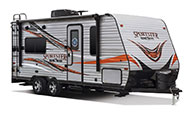 2017 KZ RV Sportster 190TH Travel Trailer Toy Hauler Exterior