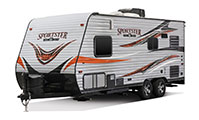 2017 KZ RV Sportster 190TH Travel Trailer Toy Hauler Exterior