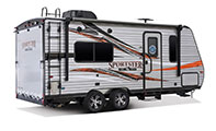 2017 KZ RV Sportster 190TH Travel Trailer Toy Hauler Exterior