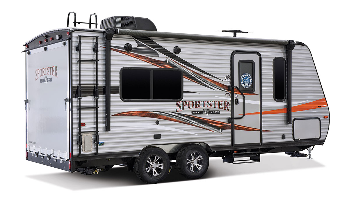 2017 Sportster 190TH Travel Trailer Toy Hauler KZ RV