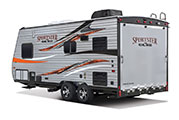 2017 KZ RV Sportster 190TH Travel Trailer Toy Hauler Exterior