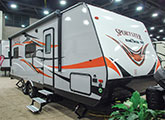 2017 KZ RV Sportster 100 210TH Travel Trailer Toy Hauler Exterior