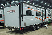 2017 KZ RV Sportster 100 210TH Travel Trailer Toy Hauler Exterior